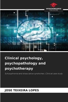 portada Clinical psychology, psychopathology and psychotherapy (en Inglés)
