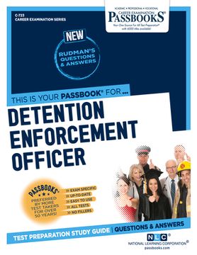 portada Detention Enforcement Officer (C-723): Passbooks Study Guide Volume 723 (en Inglés)