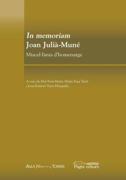 portada In Memoriam Joan-Julia Mune (in Catalá)