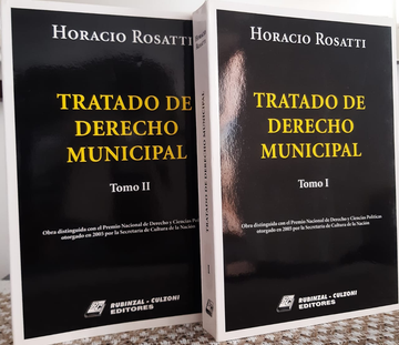 portada Tratado De Derecho Municipal 2 Tomos (in Spanish)