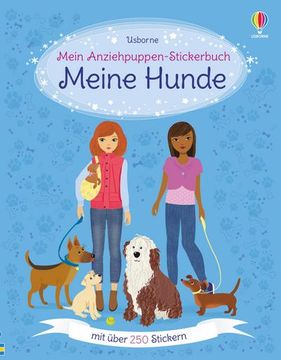 portada Mein Anziehpuppen-Stickerbuch: Meine Hunde (en Alemán)