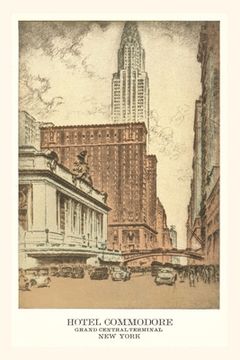 portada Vintage Journal Hotel Commodore, New York City (en Inglés)