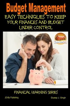 portada Budget Management - Easy Techniques to Keep Your Finances and Budget Under Control