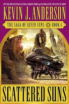 portada scattered suns: the saga of seven suns - book #4