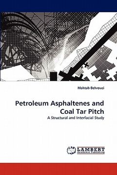 portada petroleum asphaltenes and coal tar pitch (en Inglés)