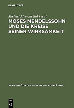 portada Moses Mendelssohn Und Die Kreise Seiner Wirksamkeit