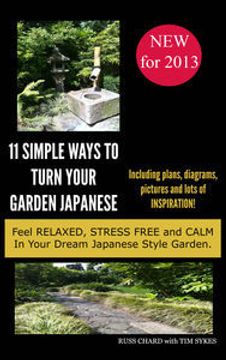 portada Simple Ways To Turn Your Garden Japanese (en Inglés)