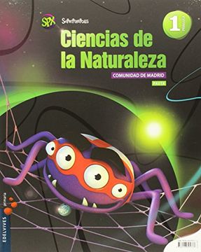 portada Ciencias de la Naturaleza 1º Primaria (Pauta) C. de Madrid (Superpixépolis)
