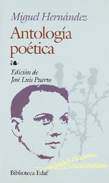 portada Antologia Poetica De Miguel Hernandez (Biblioteca Edaf) (in Spanish)