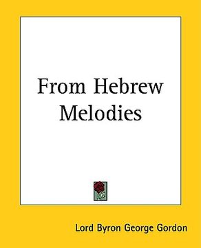 portada from hebrew melodies (en Inglés)