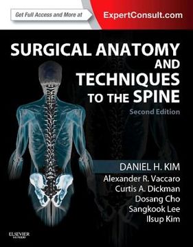 portada Surgical Anatomy and Techniques to the Spine: Expert Consult - Online and Print (in English)