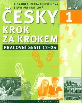 portada New Czech Step by Step 1: Workbook 2 - Lessons 13-24 2017 (in English)