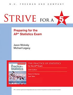 portada Strive for a 5: Preparing for the Ap(r) Statistics Exam (en Inglés)