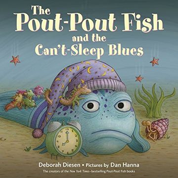 portada The Pout-Pout Fish and the Can't-Sleep Blues (a Pout-Pout Fish Adventure) (en Inglés)