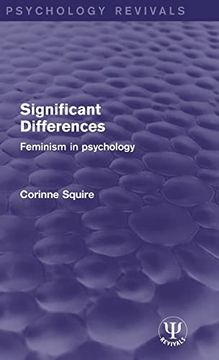 portada Significant Differences: Feminism in Psychology (en Inglés)