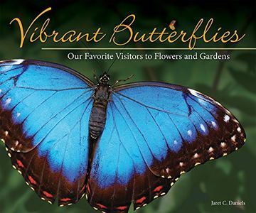 portada Vibrant Butterflies: Our Favorite Visitors to Flowers and Gardens (Nature Appreciation) (en Inglés)