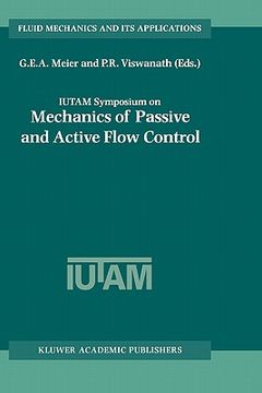 portada iutam symposium on mechanics of passive and active flow control: proceedings of the iutam symposium held in gottingen, germany, 7 11 september 1998