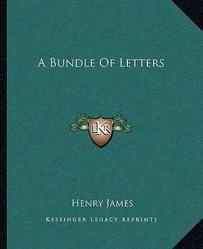 portada a bundle of letters (in English)