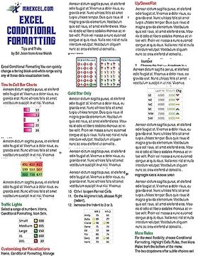 portada Excel Conditional Formatting tip Card (en Inglés)