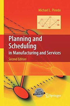 portada Planning and Scheduling in Manufacturing and Services 