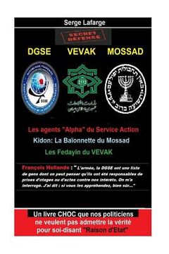 portada DGSE - VEVAk - MOSSAD (en Francés)