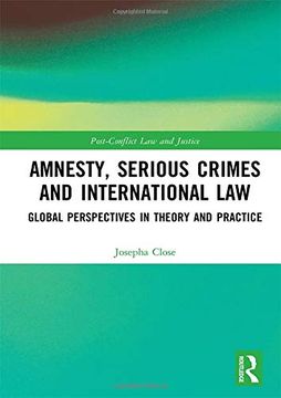 portada Amnesty, Serious Crimes and International Law: Global Perspectives in Theory and Practice (Post-Conflict law and Justice) 