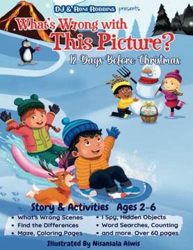 portada What's Wrong With This Picture? 12 Days Before Christmas (en Inglés)