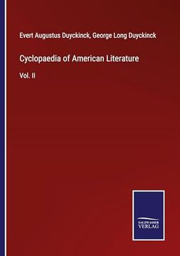 portada Cyclopaedia of American Literature: Vol. Ii (en Inglés)