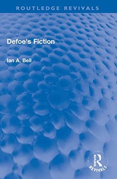 portada Defoe's Fiction (Routledge Revivals) (in English)