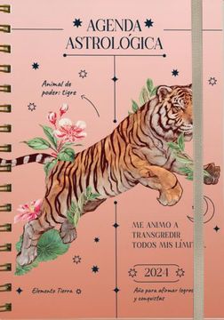 portada Agenda 2024 Astrológica Tigre Tierra (in Spanish)
