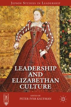 portada Leadership and Elizabethan Culture (en Inglés)