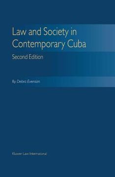 portada Law and Society Contemporary Cuba (en Inglés)
