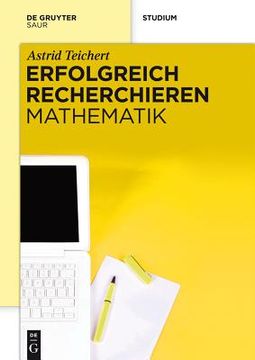 portada Erfolgreich Recherchieren - Mathematik (German Edition) [Soft Cover ] (en Alemán)