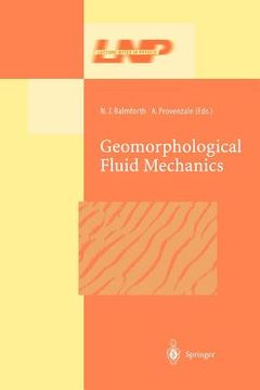 portada geomorphological fluid mechanics (in English)