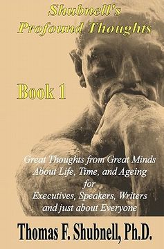 portada shubnell's profound thoughts book 1 (in English)