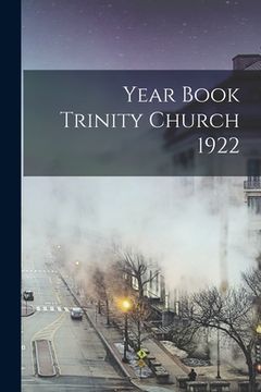 portada Year Book Trinity Church 1922