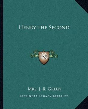 portada henry the second (en Inglés)