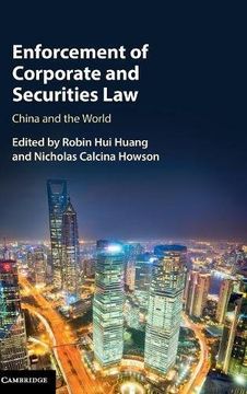 portada Enforcement of Corporate and Securities law (in English)