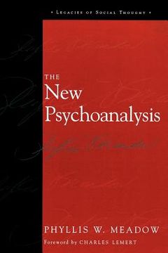 portada the new psychoanalysis (en Inglés)