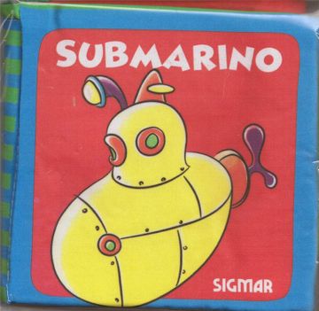 portada Submarino (Coleccion Salpicados) (Libro de Tela)