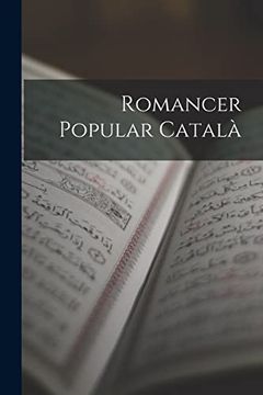 portada Romancer Popular Català (in Catalan)