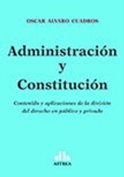 portada Administracion y Constitucion. (in Spanish)