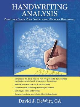 portada Handwriting Analysis: Discover Your Own Vocational/Career Potential (en Inglés)