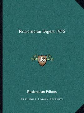 portada rosicrucian digest 1956 (en Inglés)