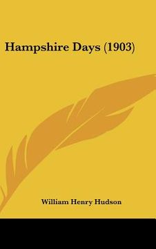 portada hampshire days (1903) (en Inglés)