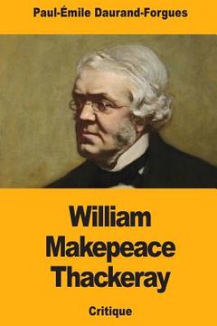 portada William Makepeace Thackeray (en Francés)