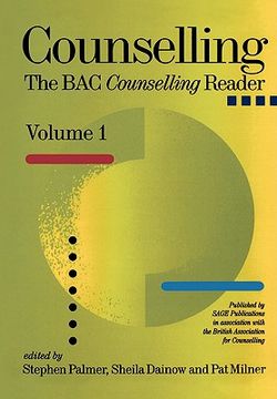 portada counselling: the bacp counselling reader