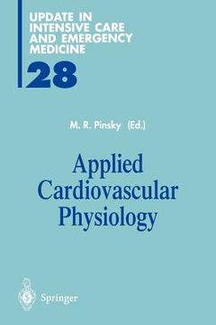 portada applied cardiovascular physiology (en Inglés)