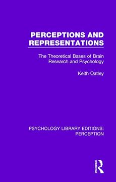 portada Perceptions and Representations (Psychology Library Editions: Perception) 