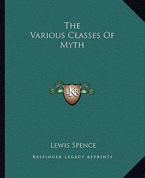 portada the various classes of myth (en Inglés)